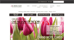 Desktop Screenshot of hespeakstoday.com
